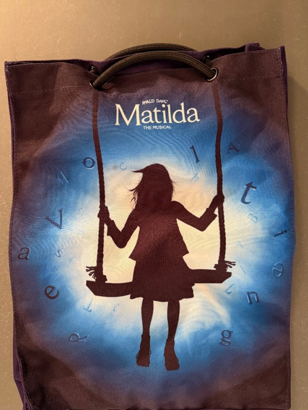 Matilda The Musical Swing West End Tote Bag